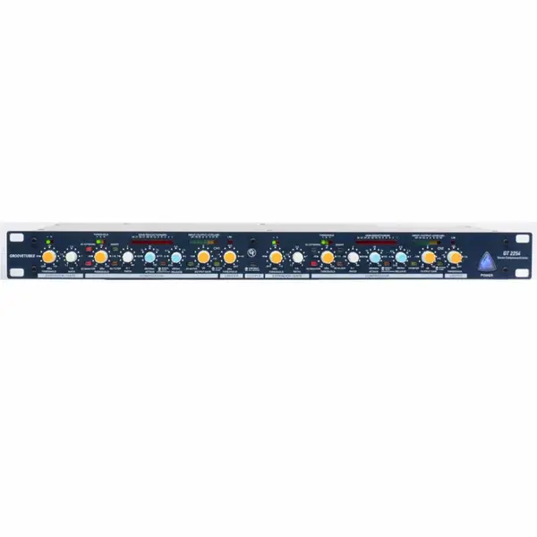 GROOVETUBES GT2254录音棚双通道立体声压缩器