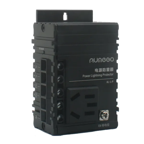澳美高电源防雷器摄像头防浪电涌保护器监控家用避雷器模块包邮