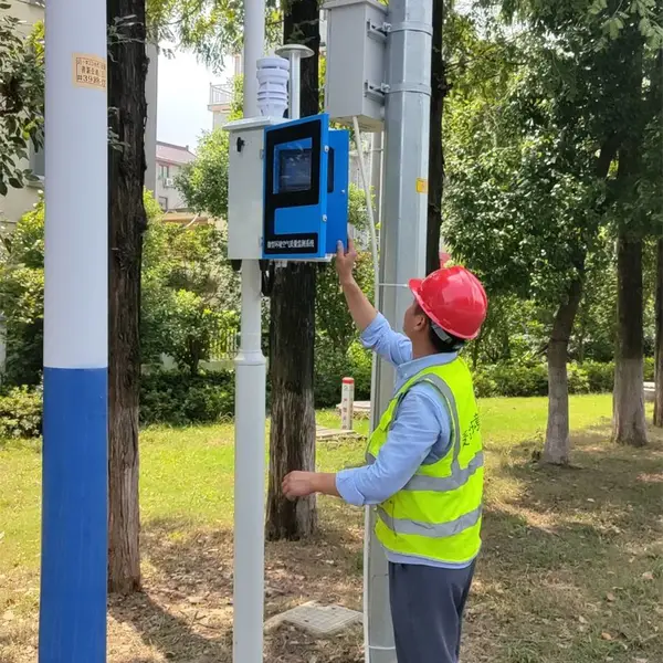 建筑工地中PM10PM2.5气体检测仪 空气质量自动监测系统
