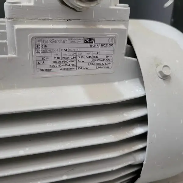 意大利Elektror离心鼓风机SD6用于颗粒干燥机使用