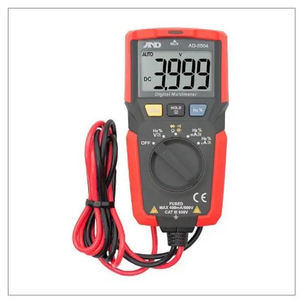 �ձ�AND������AD-5504�������ñ� ����Чֵ����CAT III 600V