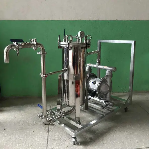 uv胶水无影胶液态胶水过滤器 胶水液体杂质过滤机 胶水过滤净化装置