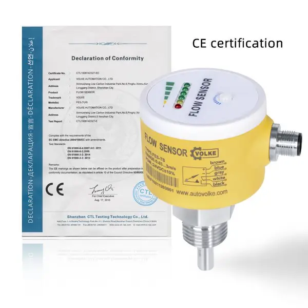 VOLKE水泵水流开关传感器 FES-TS流量控制器dn25