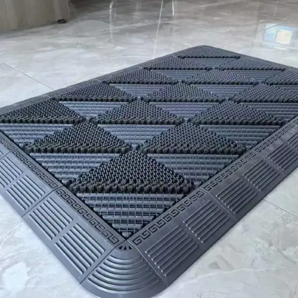 镂空设计入户门垫 庭院室外专用防水脚垫 防滑隔水 耐磨易打理