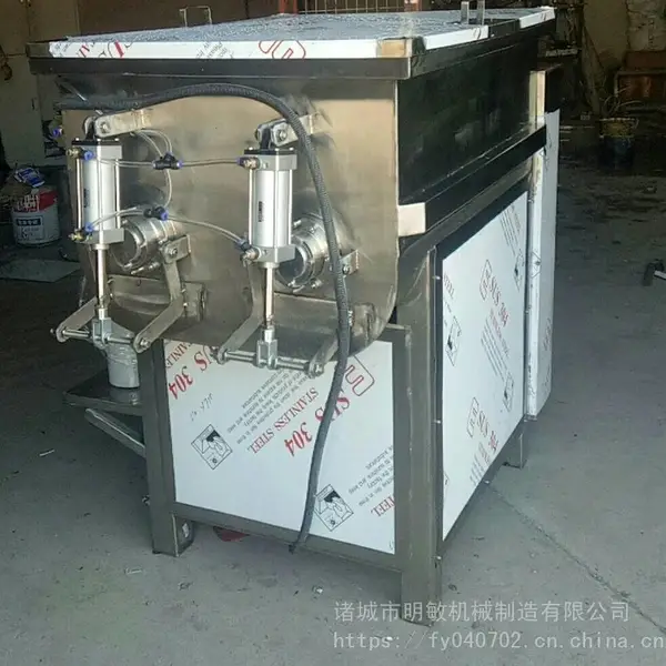 供应500L全自动混合拌料机 麻辣香肠拌馅机 腊肠搅拌机 双轴搅拌效果好