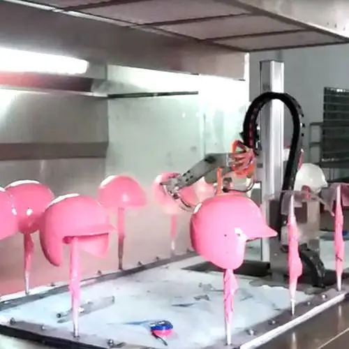 苏州头盔喷涂生产线 头盔喷漆生产线 头盔喷涂设备厂家