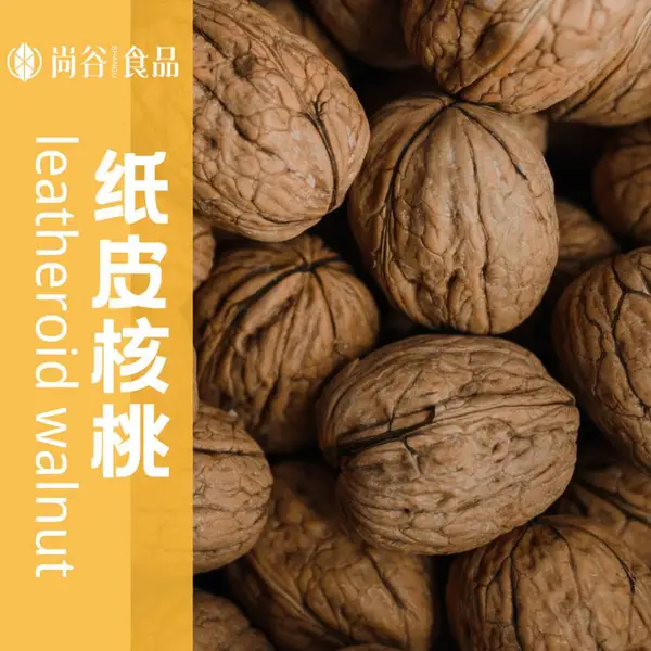 新疆大颗粒纸皮核桃源头厂家直销 支持核桃贴牌定制代工来料加工