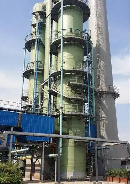 砖瓦厂一体化脱硫脱销除尘塔生产厂家郑州三和环保科技
