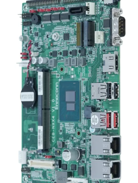 CEB-NXX4-W100 Intel® Processor N97 & Core i3-N305, 2 x LAN, LVDS or eDP/HDMI, 6 x COM, 6 x USB, M.2 SSD, M.2 WIFI, 4