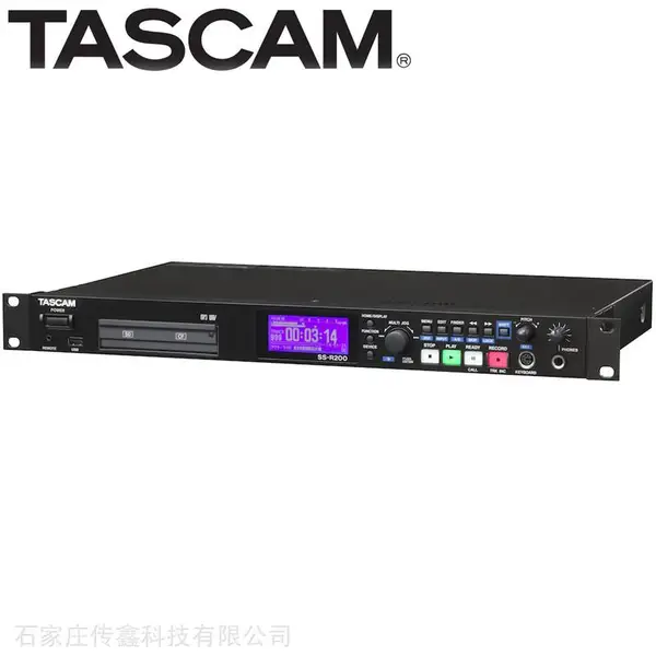 TASCAM SS-R250N SS-CDR250替代SS-R200机架式数字录音机CF SD卡