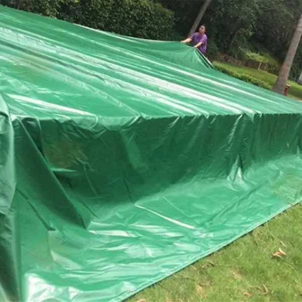 货场盖布户外加厚防晒遮阳PVC防雨布 防水盖货帆布汽车货车蓬布