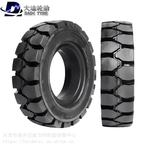 房车改造轮胎机场平板牵引车轮胎320-8 500-8 15x4.5-8 400-8实心轮胎