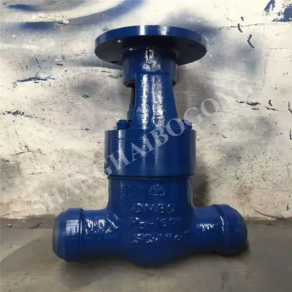 磅级电站阀门 Z61Y-P54 140V 高温高压焊接闸阀 自紧式密封闸阀