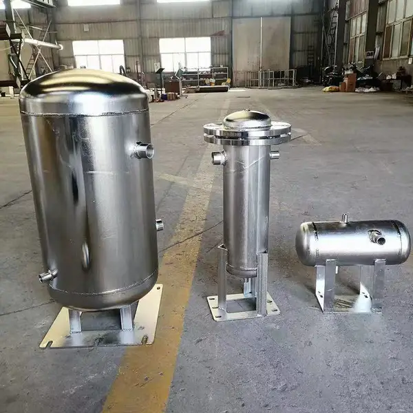 海水预处理袋式过滤装置 海水淡化前端 大流量多袋过滤器