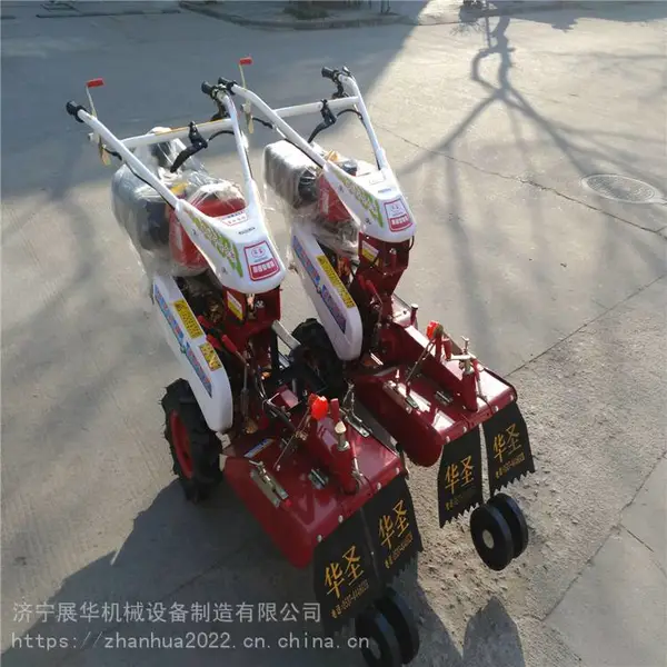 启动方便小型开沟机 单缸四冲程大葱培土机 三角带农用开沟机