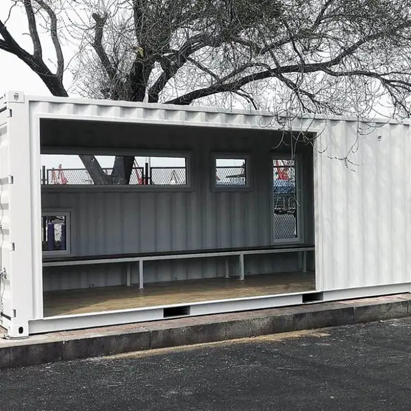 公交站站点站亭避雨亭候车亭集装箱房屋模块化建筑集成房屋