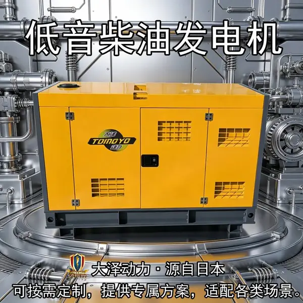 大泽动力5kw天然气发电机养殖场沼气燃气发电机