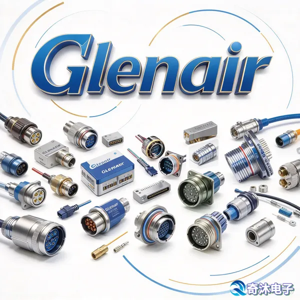Glenair 800-006-06M8-13SN 航空连接器 镀金触点耐腐蚀 原厂代理