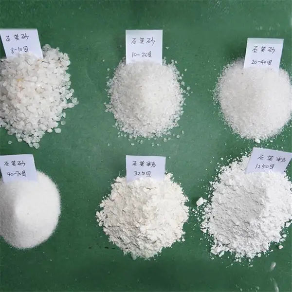 河北懿哲矿产销售含硅量高100-200目石英粉 树脂石英粉 400目硅微粉