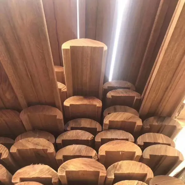 实木扶手 重庆柳桉木 红梢木 菠萝格栏杆扶手加工定制