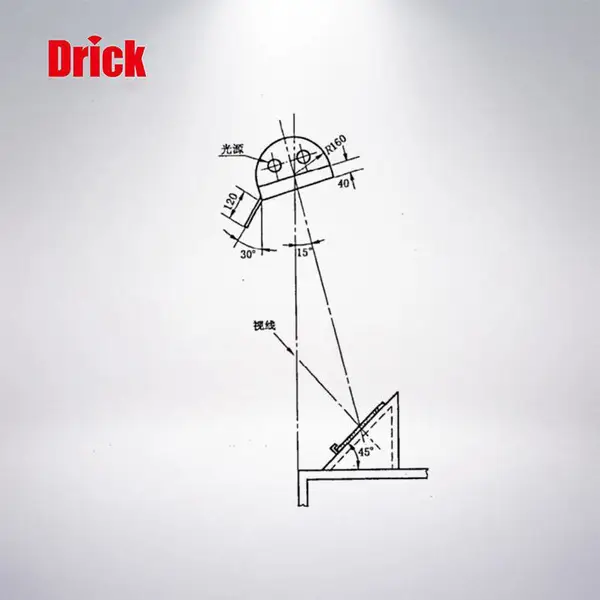 DRK908 德瑞克 纱线条干光源箱、评定台(黑板法)