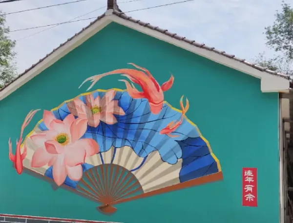 上海市普陀地面3D立体画三维壁画报价