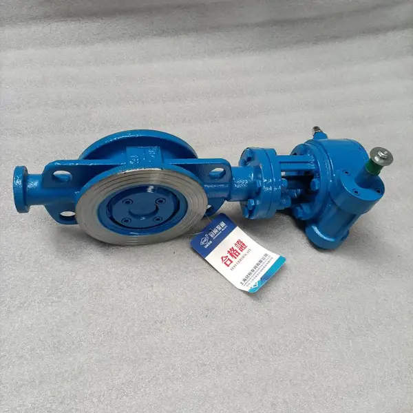 D373H-25C 冶金 电力 石油化工等领域铸钢对夹三偏心蝶阀用途