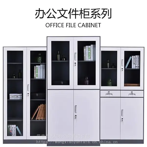 办公铁柜 加厚文件柜 新款铁皮柜 重庆兆信钢制办公家具供应