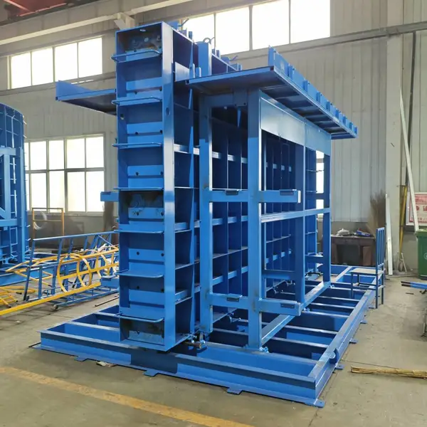 海天机电专注模块化建筑一体成型设备花纹围墙板模具