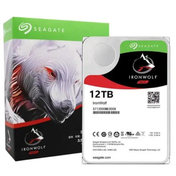 希捷 SEAGATE 酷狼PRO 12TB ST12000NE0008 NAS网络存储磁盘机械硬盘