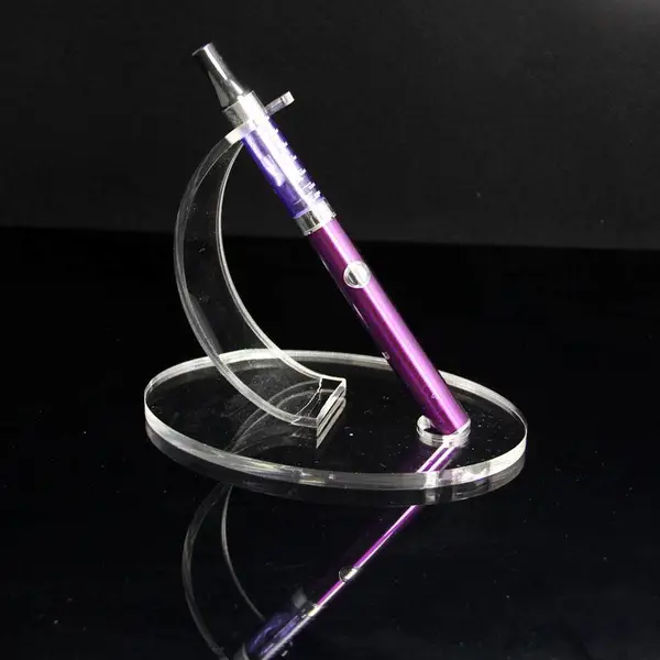 新款透明亚克力化妆笔刷架子26孔眼线笔收纳盒眉笔整理展示架厂家批发晶艺坊展示制品