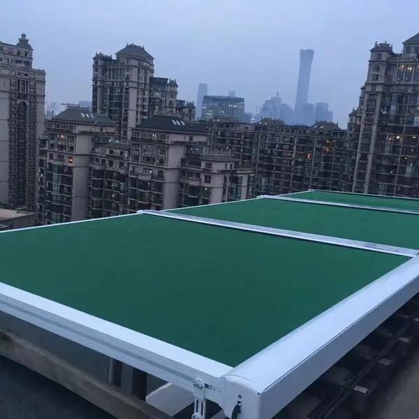 阳光房遮阳帘 徐水户外遮阳帘 商场阳光房隔热天幕帘