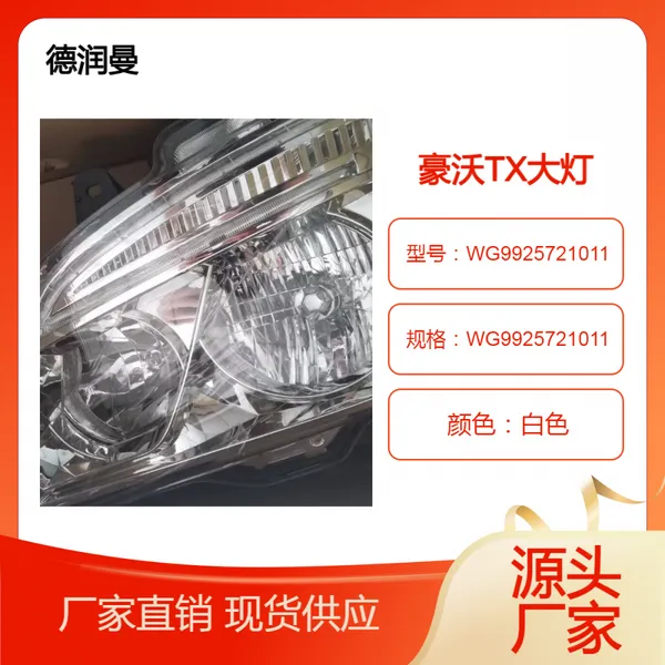 WG9925721011豪沃HOWOTX大灯右前照灯总成出口配件