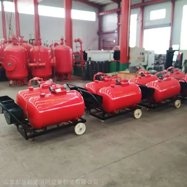 移动式灭火器 移动式泡沫罐 推车式泡沫灭火器材