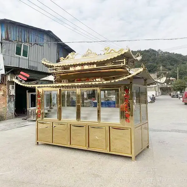 寺院不锈钢蜡烛台 户外露天蜡烛台 ******烧香电子供灯房可定制