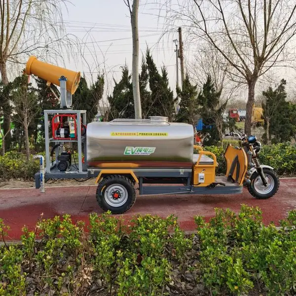 小型雾炮喷洒车消防车 洒水降尘车201不锈钢罐体