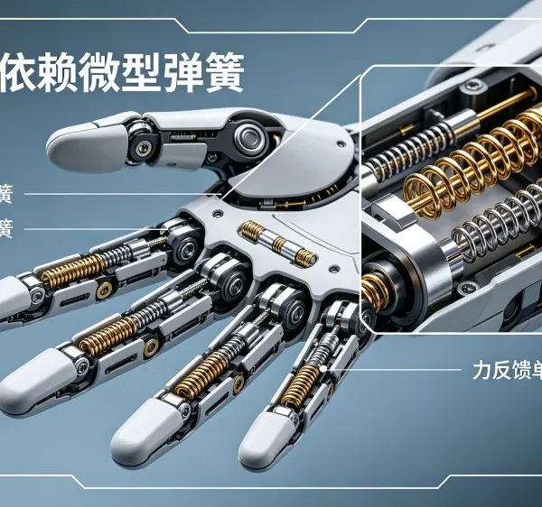 机器人弹簧生产厂家 机器人力控弹簧 关节弹簧 夹爪弹簧 手指弹簧 上海先企