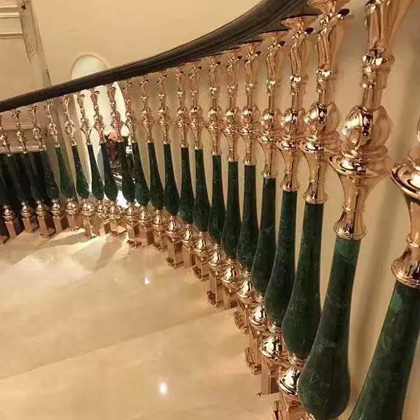 铝护栏加工定做 惠州水晶款式立柱铝护栏