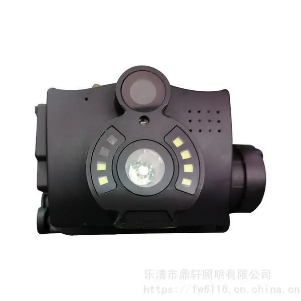 鼎轩照明RLESL218强光工业摄像头灯128G帽戴式巡检仪WIFI传输照片