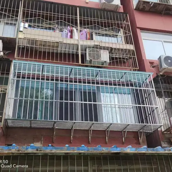 西二旗护网断桥铝门窗安装小区防盗窗阳台护栏护网