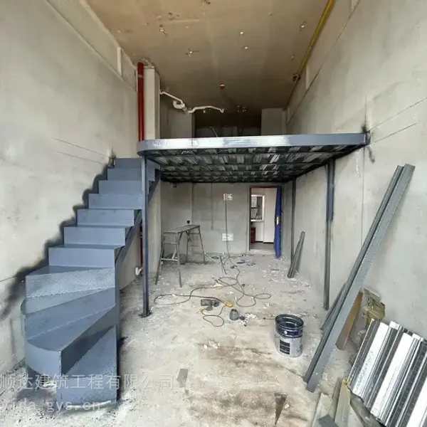 固安 复式层制作钢结构二层挑高复式lft搭建钢结构花架梁制作