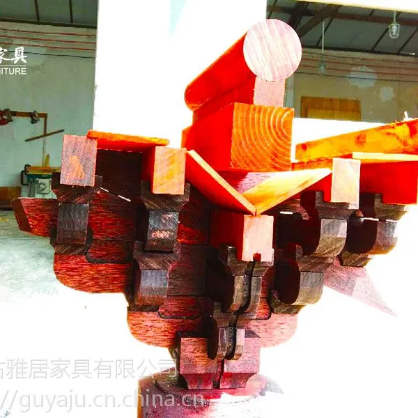 昆明哪有古建斗拱实木斗拱水泥雕塑