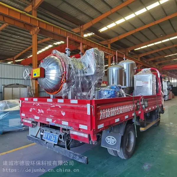 病死动物湿化机 屠宰废弃物处理设备 图片