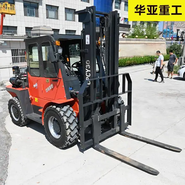 2020新款叉车 白色款叉车液压装车 工厂直营越野叉车