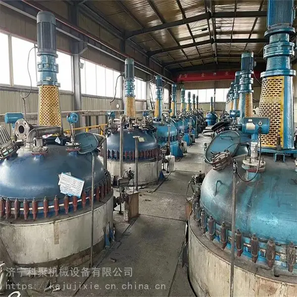 304/316不锈钢反应釜出售二手反应釜场家内盘管外盘管电加热反应釜