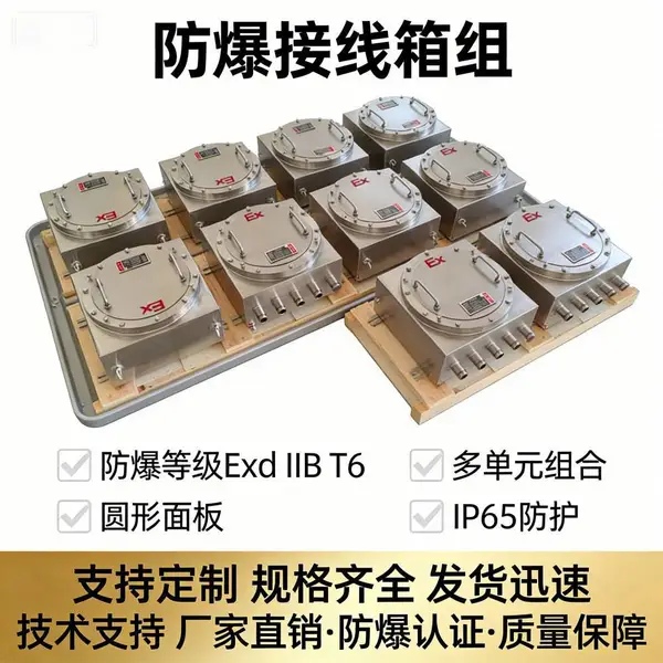 防爆接线箱增安型配电箱防爆开关端子箱分线箱非标定制不锈钢