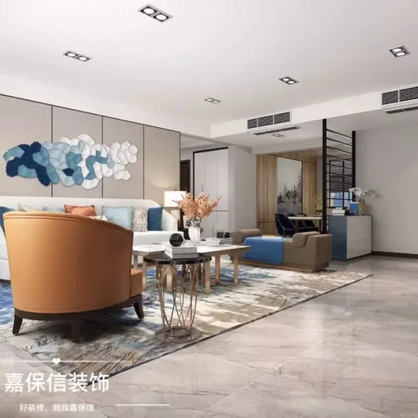 烟台室内设计丨听涛花园170平优雅舒适的现代轻奢家,就是这么有范!