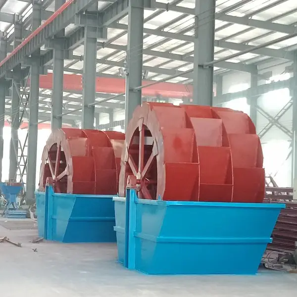 广东轮斗洗沙机 大型洗沙设备 摩天轮沙场洗沙机