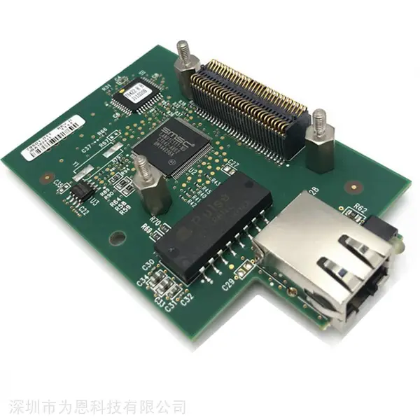 条码打印机安装网卡原装斑马105SL PLUS内置网卡zebra