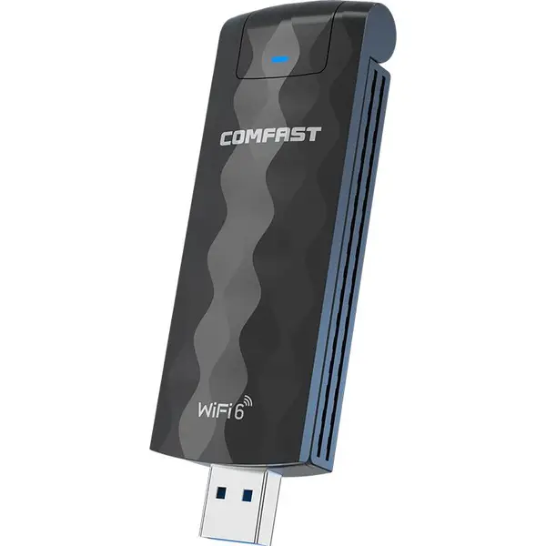 COMFAST 957AX WiFi6无线网卡 USB3.0双频高速5GWiFi接收器